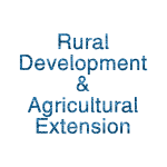 Rural Development and Agricultural Extension